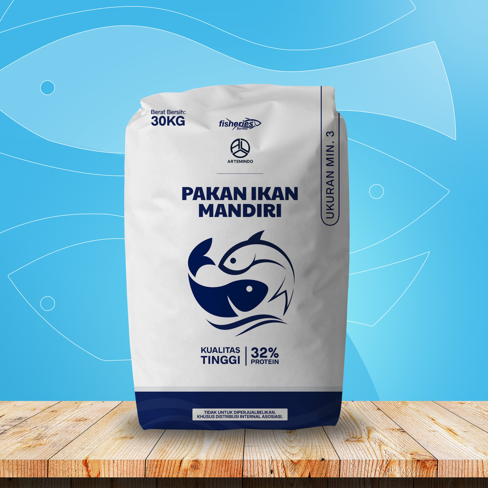 Pakan Ikan Mandiri Min. 3