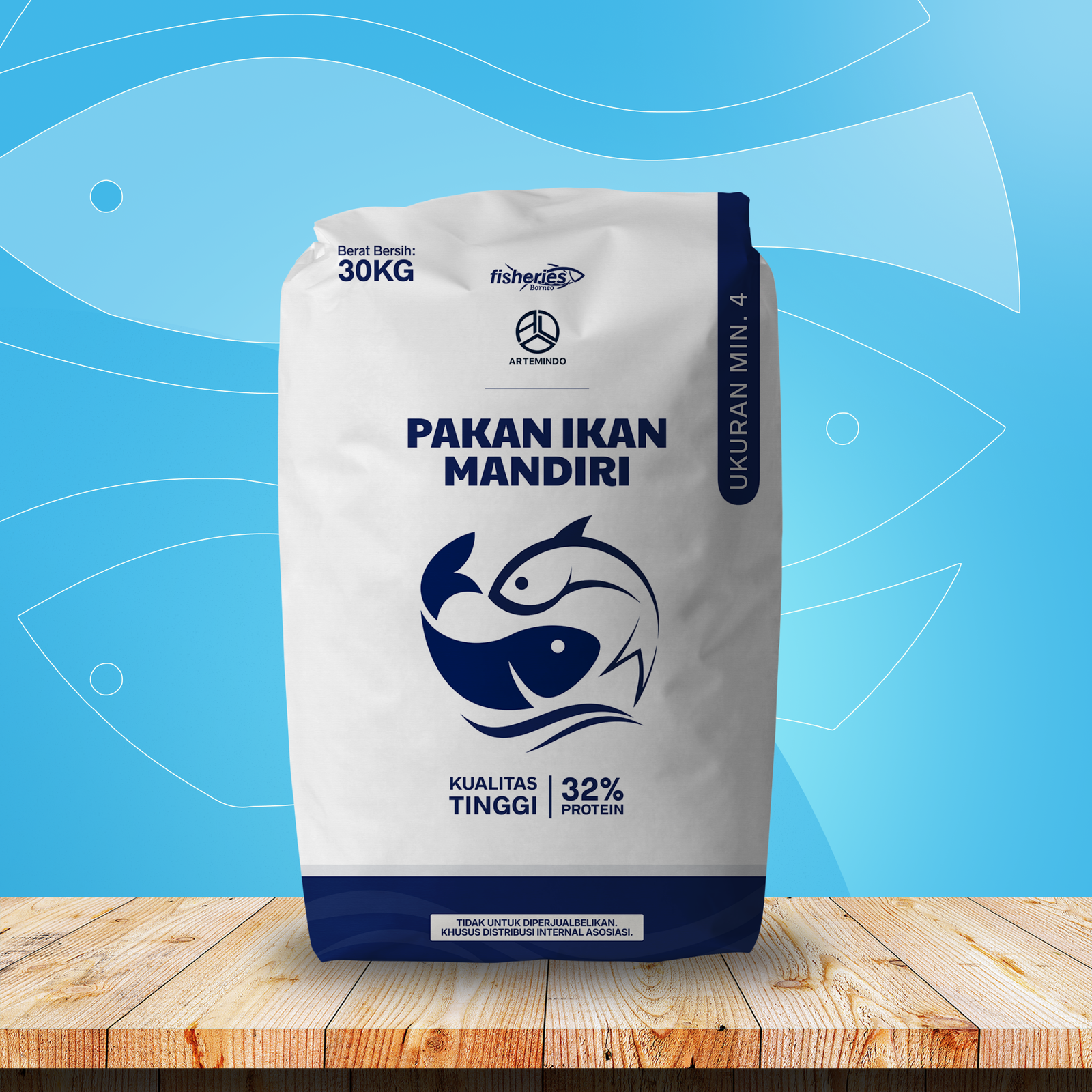 Pakan Ikan Mandiri Min. 4